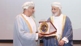 The national Bioethics Conference - Saleh Al Maaini receiving the award from HE.jpg