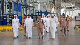 وفد من وزارة الداخلية بدولة قطر يطلع على العمل الجُمركي بمطار مسقط الدولي1.JPG
