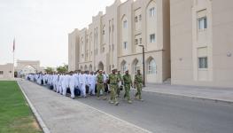 جانب من استقبال دفعة جديدة من الجنود المستجدين.jpg