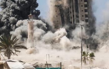 تدمير البرج في غزة.jpeg