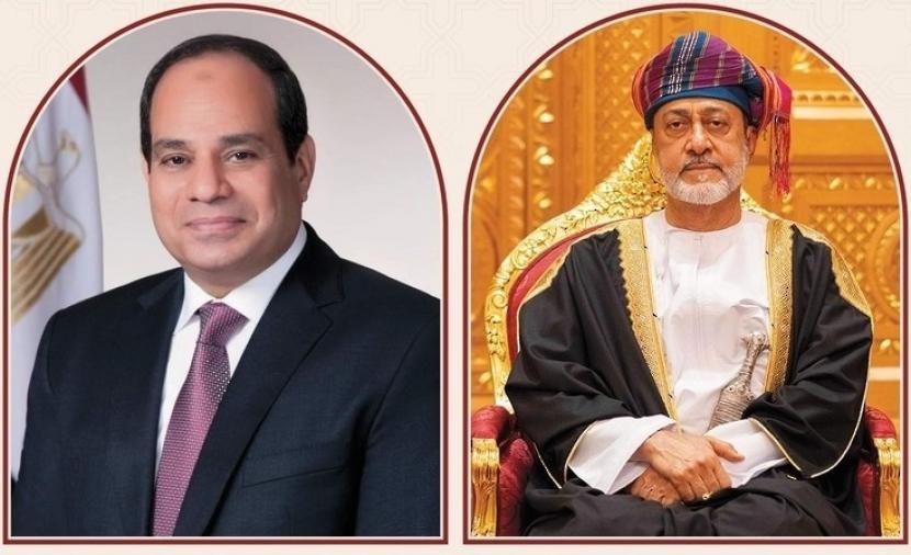 جلالة السلطان والرئيس المصري يبحثان تطورات المنطقة وتداعياتها السياسية والاقتصادية #عاجل 