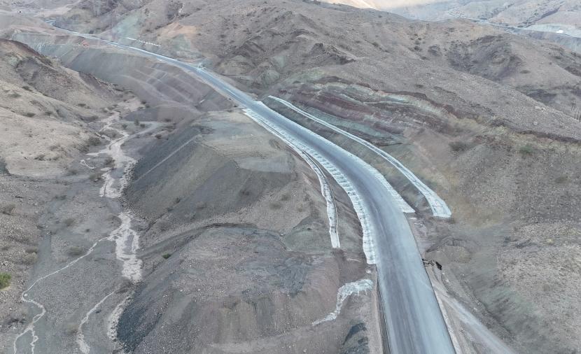 50 % نسبة الإنجاز بـ"عقبة وادي بني خالد".. والتكلفة 13 مليون ريال 