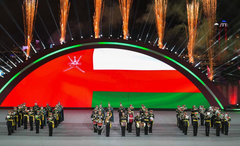 "موسيقى الحرس السلطاني" تقدم عرضا مميزا ضمن "مهرجان الدوحة الدولي للموسيقى" 