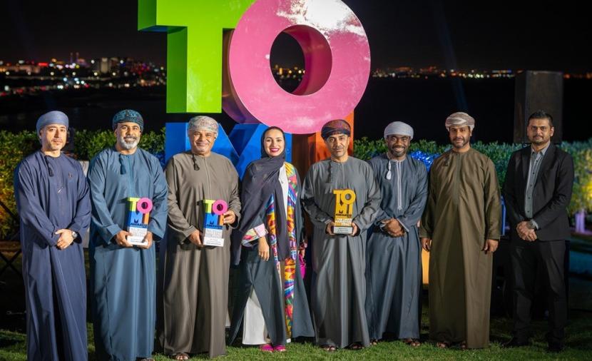 "صحار الدولي" يحصد 3 جوائز مميزة ضمن حفل "TOMI" 