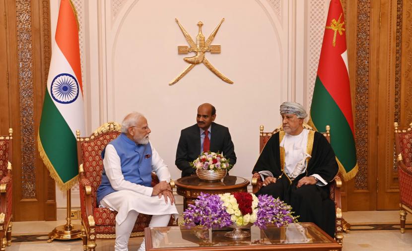 السيد شهاب في مقدمة مُستقبلي رئيس وزراء الهند ضمن زيارة رسمية إلى عُمان 