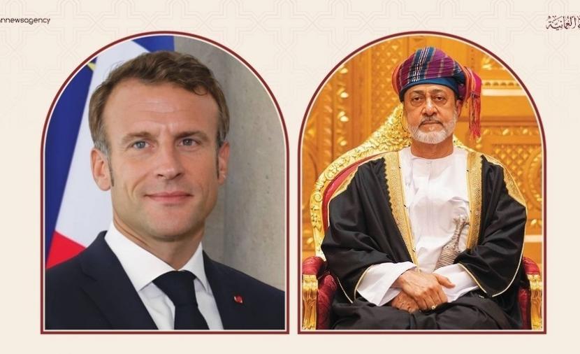 جلالة السلطان يتلقى اتصالا هاتفيا من الرئيس الفرنسي