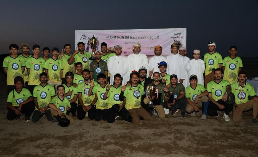 ختام الدورة التدريبية لإلتقاط الاوتاد بالسويق