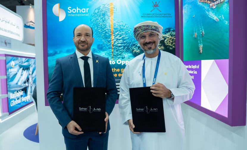 "صحار الدولي" راعٍ استراتيجي للجناح العُماني في "معرض المأكولات البحرية" بإسبانيا 