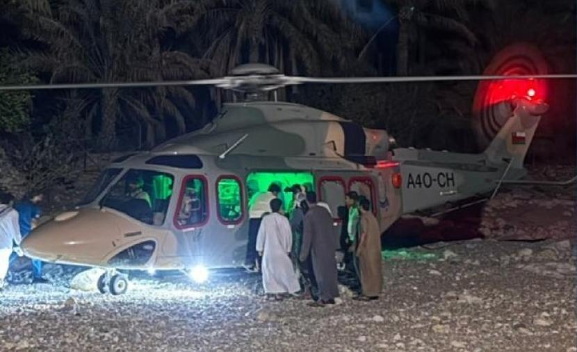 تنفيذ عملية إسعاف جوي لمواطنة في قريات 