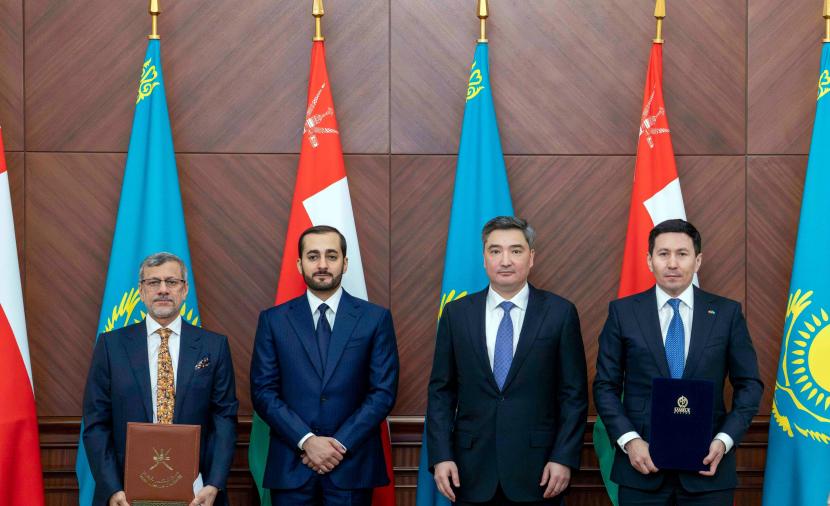 جهاز الاستثمار العُماني يوقع اتفاقية لتأسيس صندوق استثماري مع جمهورية كازاخستان