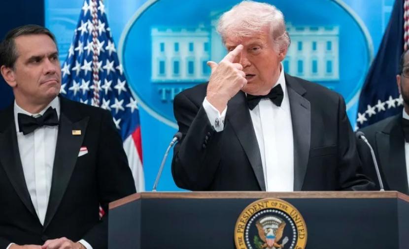 أول تعليق من ترامب على "واقعة الفندق" 