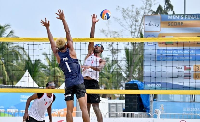 منتخب الطائرة يحصد المركز الرابع في الألعاب الآسيوية الشاطئية