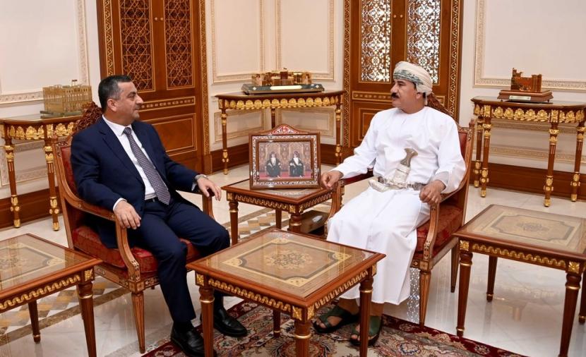 النعماني يودع السفير السوري