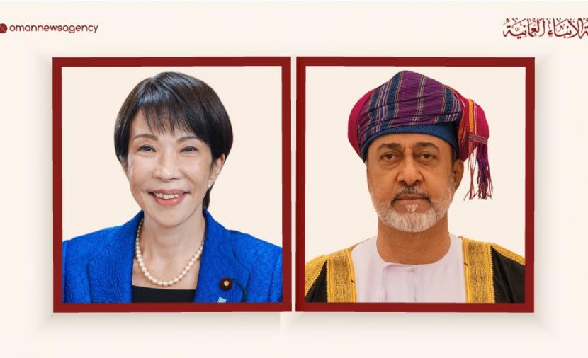 جلالة السلطان يبحث مع رئيسة وزراء اليابان مستجدات الأوضاع الإقليمية