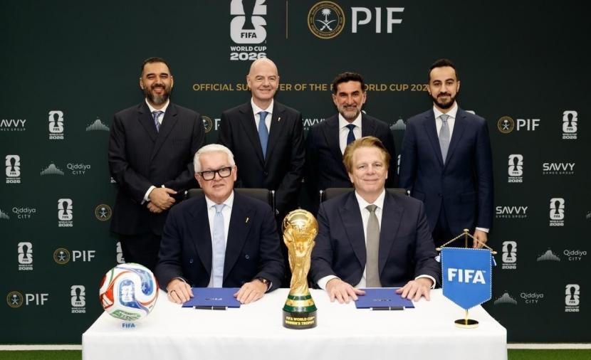 إعلان صندوق الاستثمارات العامة السعودي داعمًا رسميًا لـ"مونديال 2026" 