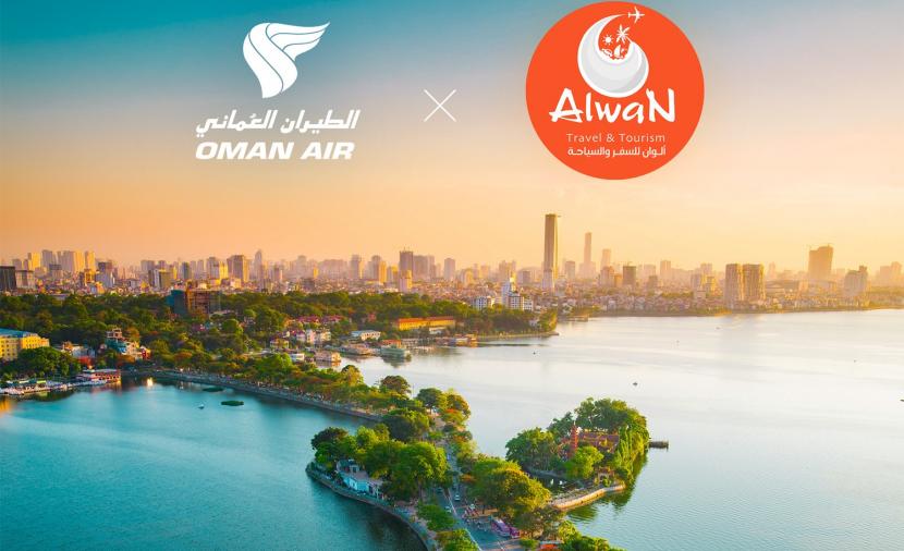 "الطيران العُماني" و"ألوان للسفر" يطلقان رحلات عارضة إلى هانوي 