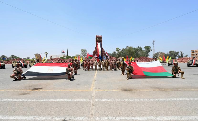 بدء التمرين العسكري العُماني المصري المشترك "قلعة الجبل 2" 