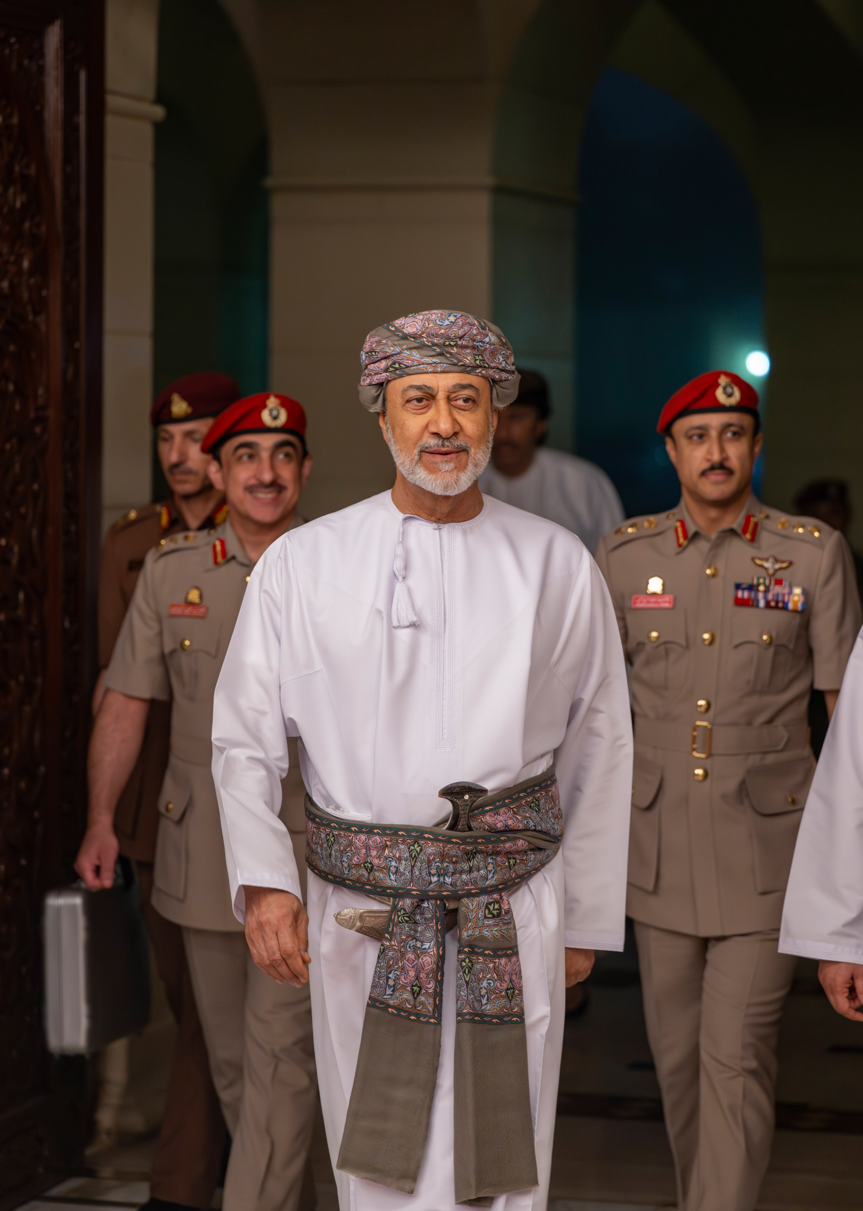 جلالة السلطان مأدبة عشاء رئيس الوزراء العراقي (5).jpg