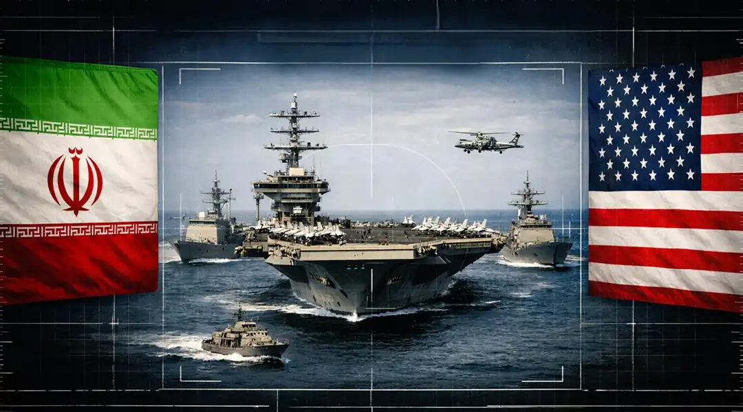 أمريكا في مواجهة إيران.webp