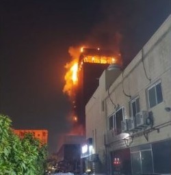 اندلاع حريق في منشأة تابعة لشركة أرامكو