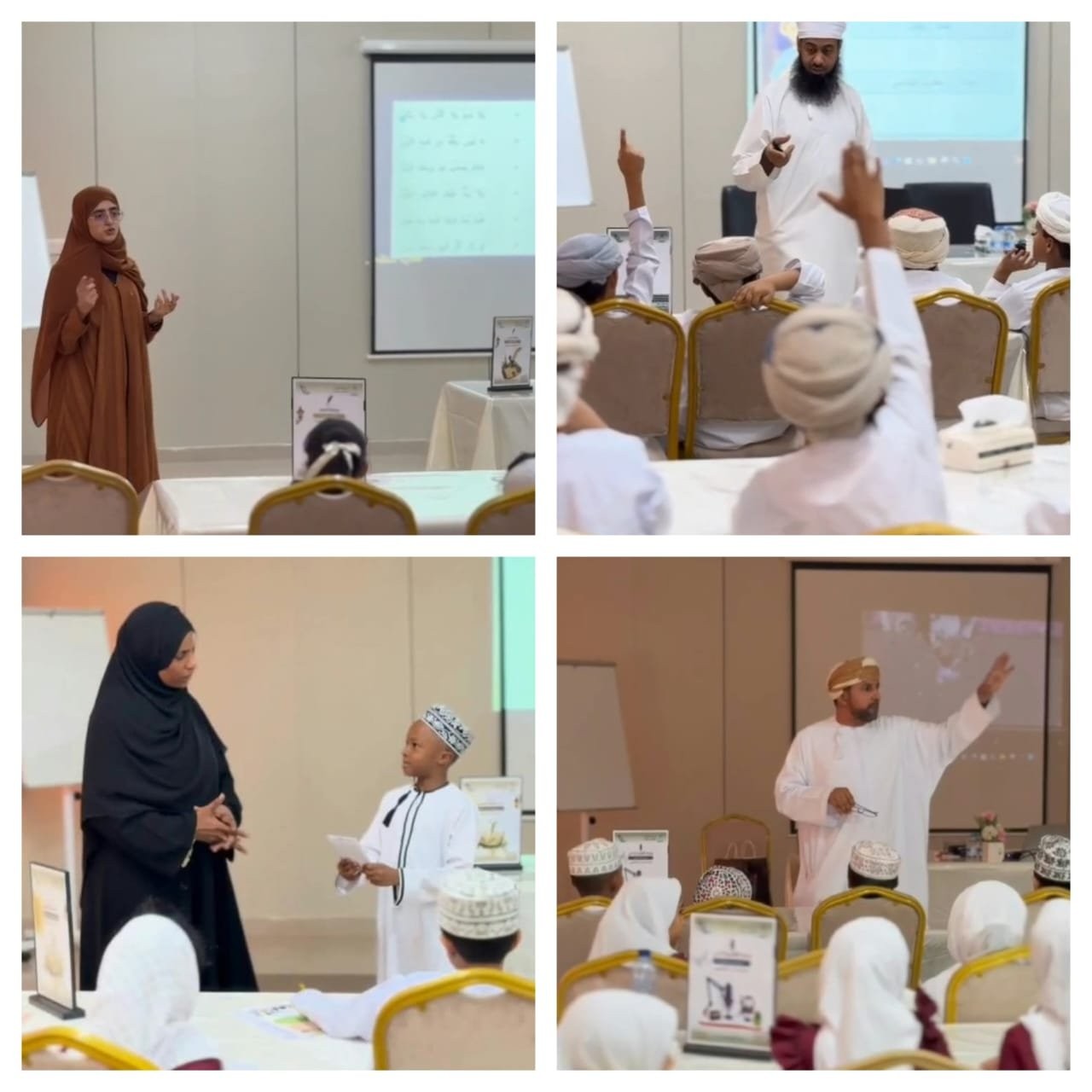 مدرسة التآلف في بركاء تنمي مهارات الطلبة ضمن أسبوع "موهبتي بكم تسمو" 