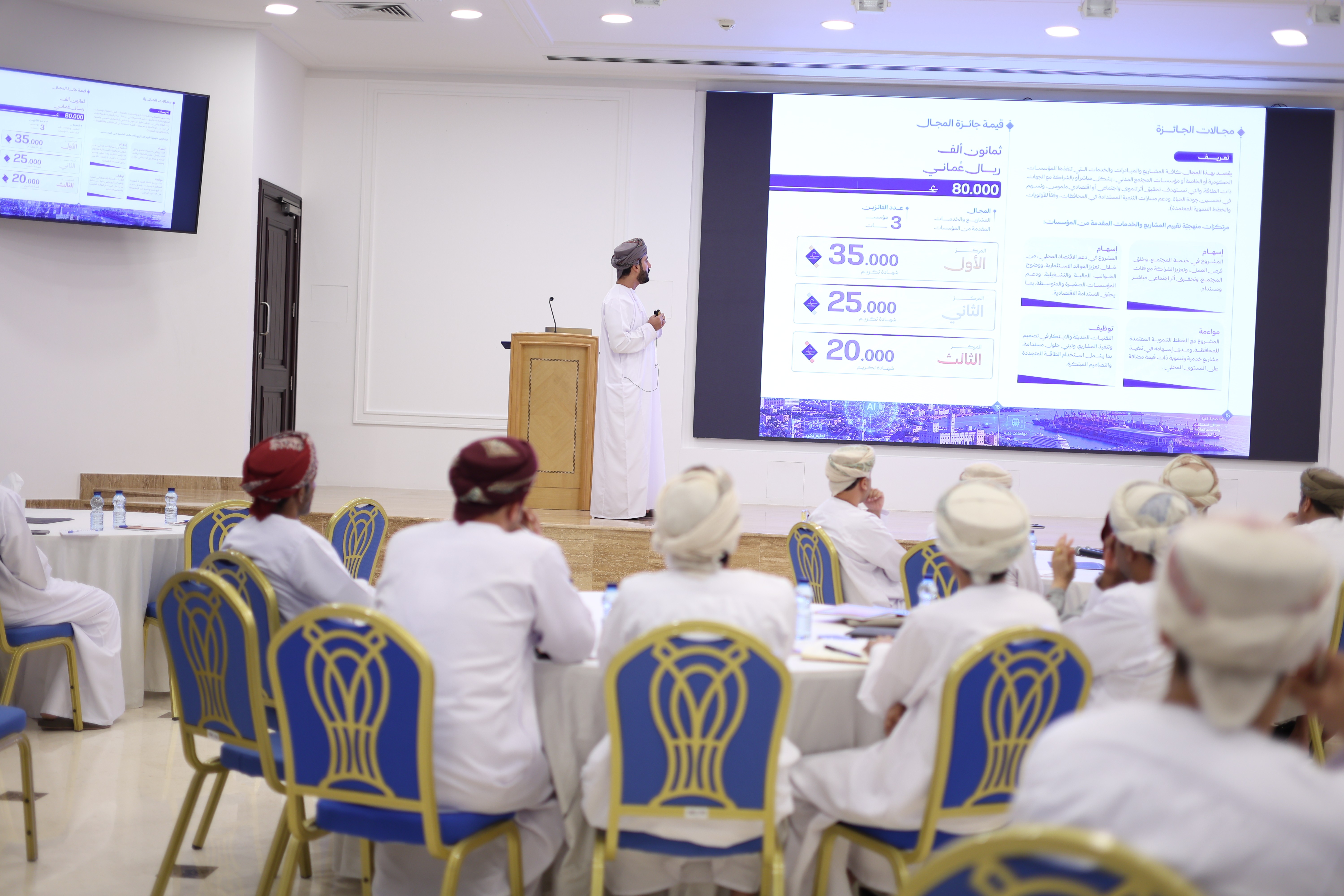 التعريف بضوابط المشاركة في "جائزة جلالة السلطان لتنمية المحافظات"